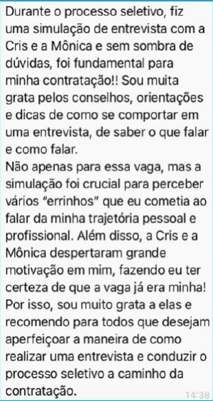 Depoimento Recolocação4